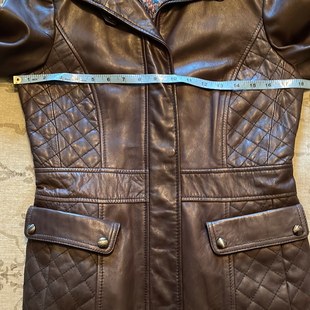 Marc New York leather jacket size S - Picture 7 of 9